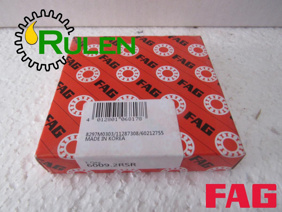 підшипник 6009 2RSR (JD10035, JD33004)  (FAG, Німеччина)