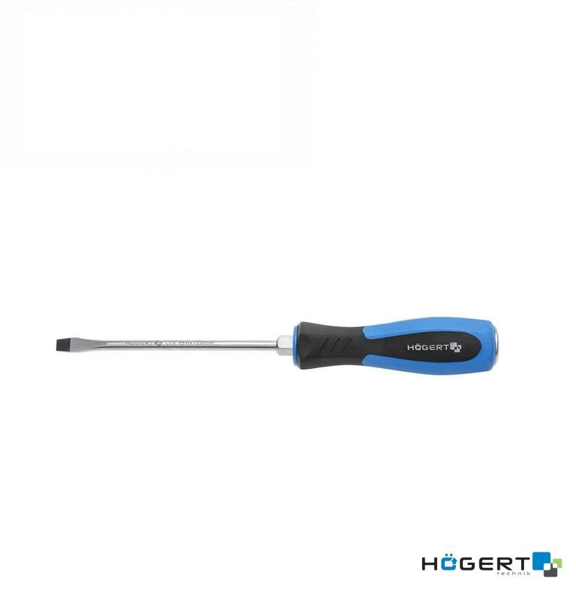 викрутка з прямим шліцем SL (SL6x150 мм, сталь S2)  HT1S014 (HOEGERT, Німеччина)