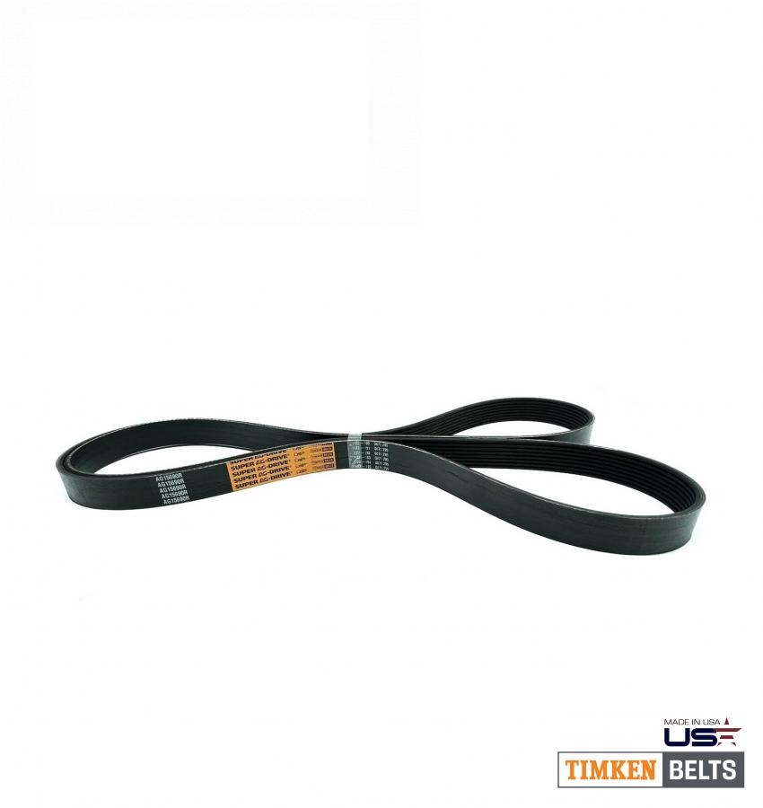 пас AG15690R (HXE32806, AT262958, 1003089, 1003227, 8PK2370) (TIMKEN BELTS, США)