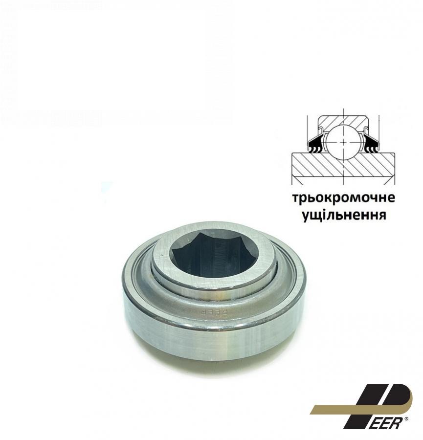 підшипник кульковий з трьохкромковим ущільненням W208HPP21 AGRI PREMIUM (AE46606) (PEER-SKF)