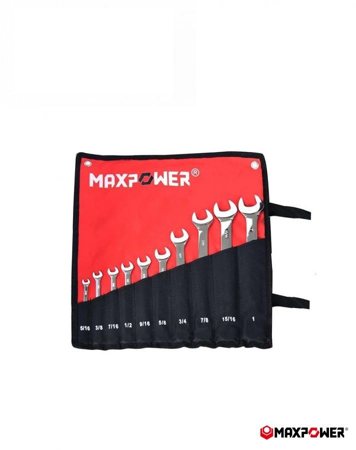 набір комбінованих ключів (8/10од.) M07220  (MAXPOWER)