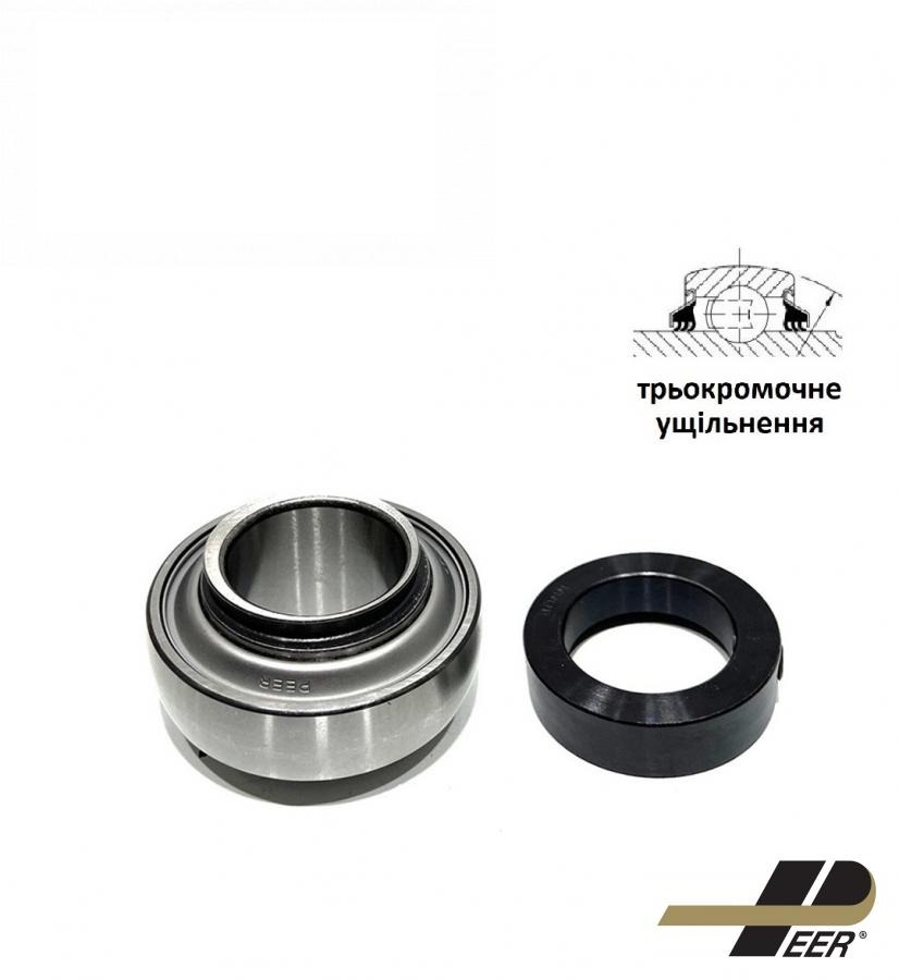 підшипник з трьохкромковим ущільненням HCN208 AGRI PREMIUM (AXE61820, JD39109, E40KRRB, RL208C3, 84057307, 87605593, 455805, 216330.0) (PEER-SKF)