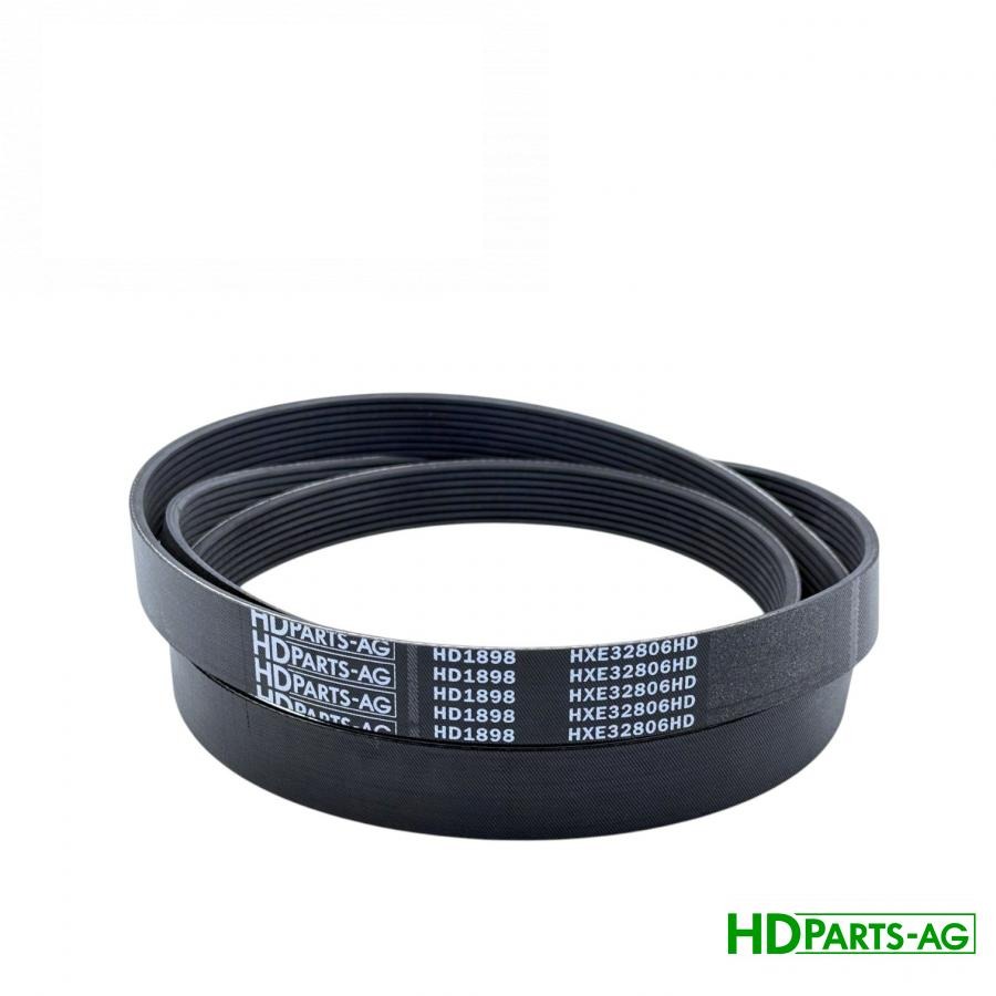 пас ребристий HXE32806HD (HXE32806, AT262958, R500382, L153281, AG22700R, AG15690R, 1003089, 1003227, 8PK2380) (HDParts-AG, США)