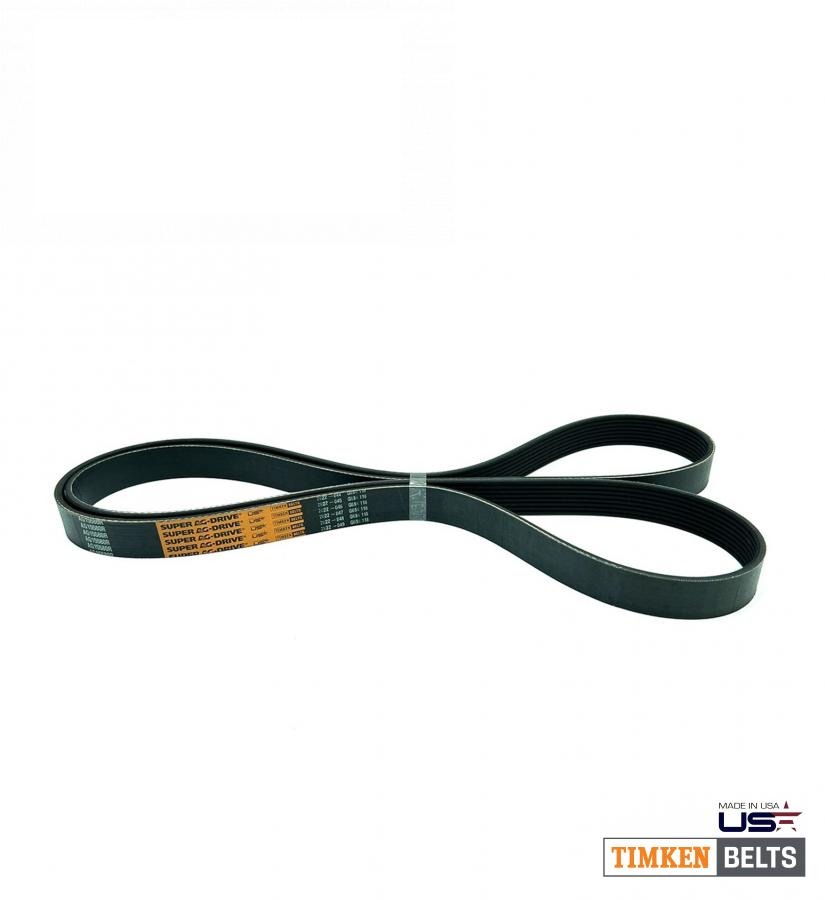 пас AG15580R (H166870, AT197905, 8PK2245, 1004090, 0285327) (TIMKEN BELTS, США)