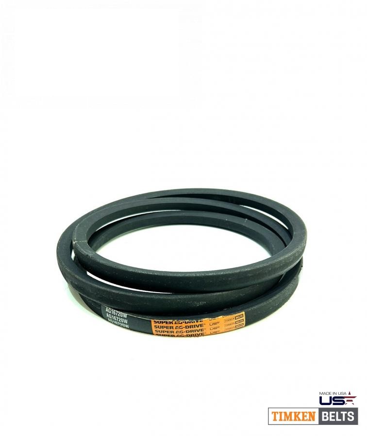 пас AG16720W (Z73879, YC10142, 159588C1, 558141R1, 247430A1, 827941R1, 557292M1, 81863473, HC105, 0702199, 1000631) (TIMKEN BELTS, США)