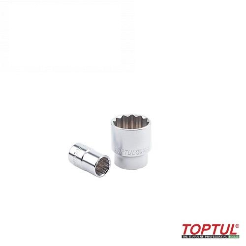 головка торцева 1/2" 22мм 12-гранна BAEB1622 (TOPTUL, Тайвань)