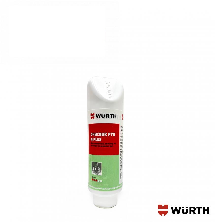 очисник для рук (N-PLUS)-TUBE-350ML 0893900012 (WURTH, Німеччина)