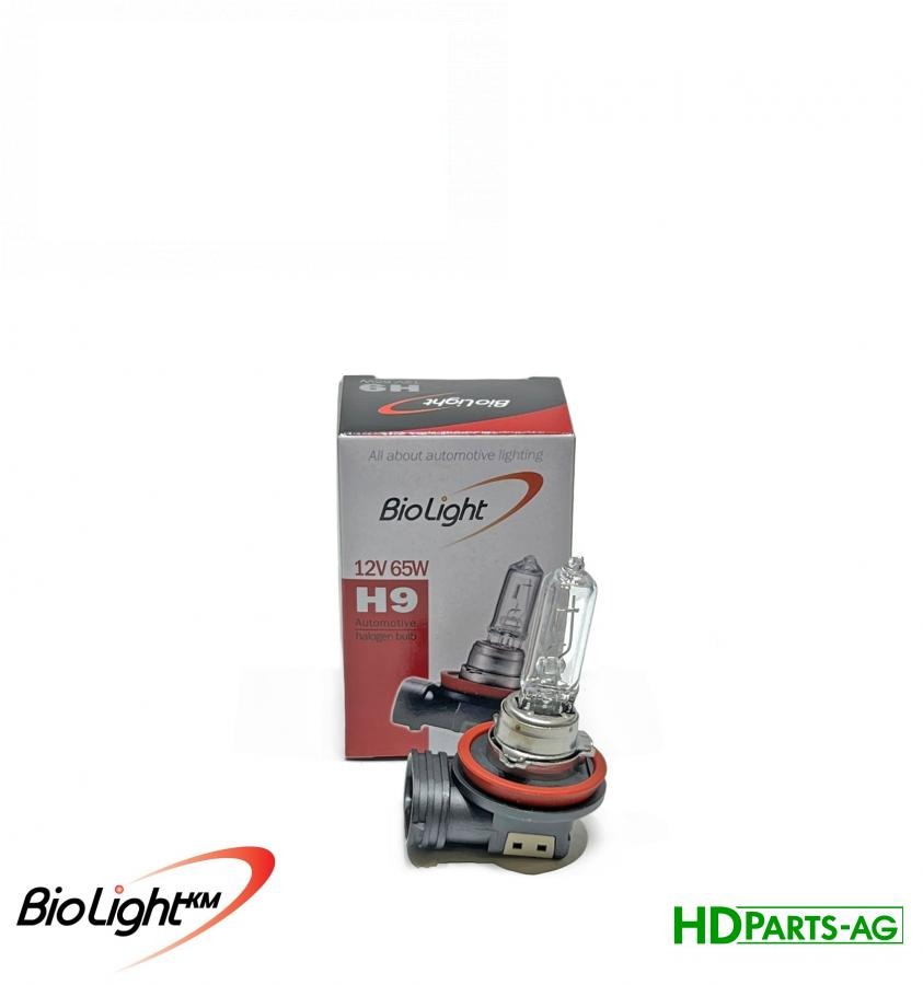 лампа галогенна H9 12V 65W (RE185880, 48077) (HDParts-AG, Корея)