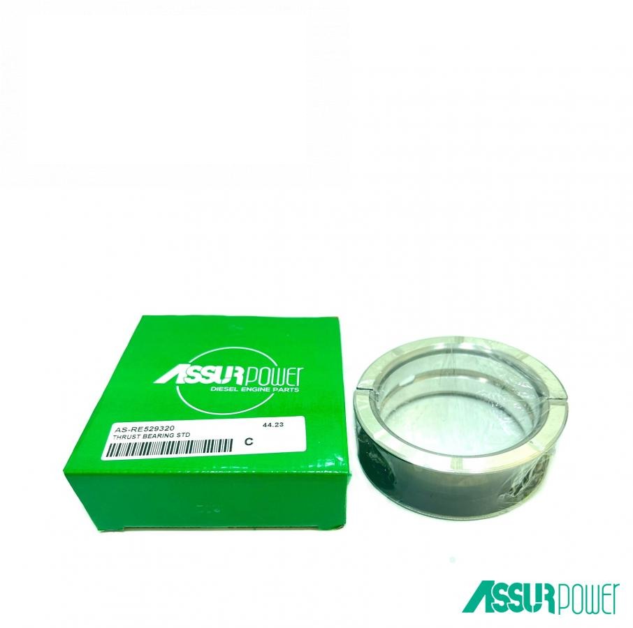 вкладиш корінний упорний колінвала двигуна AS-RE529320 (RE61253, RE504198) (AssurPower Parts, Китай)