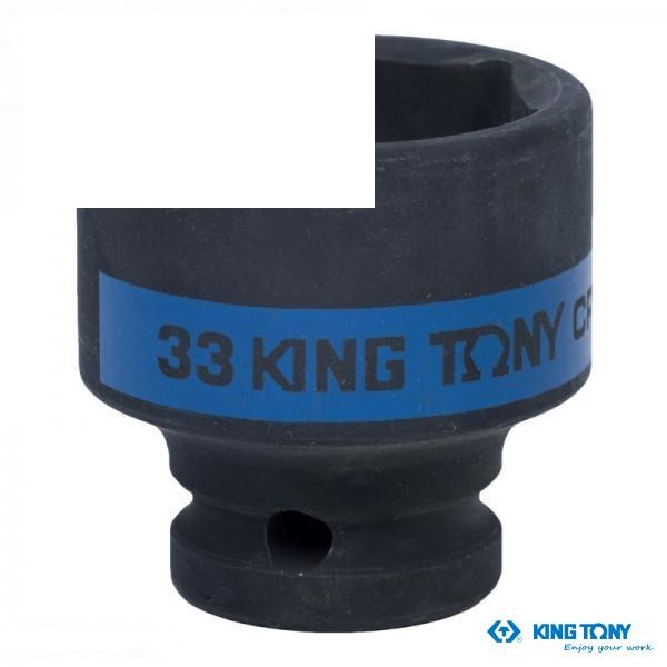 головка  1/2"  33 мм ударна (уп,6) 453533M (KING TONY, Тайвань)