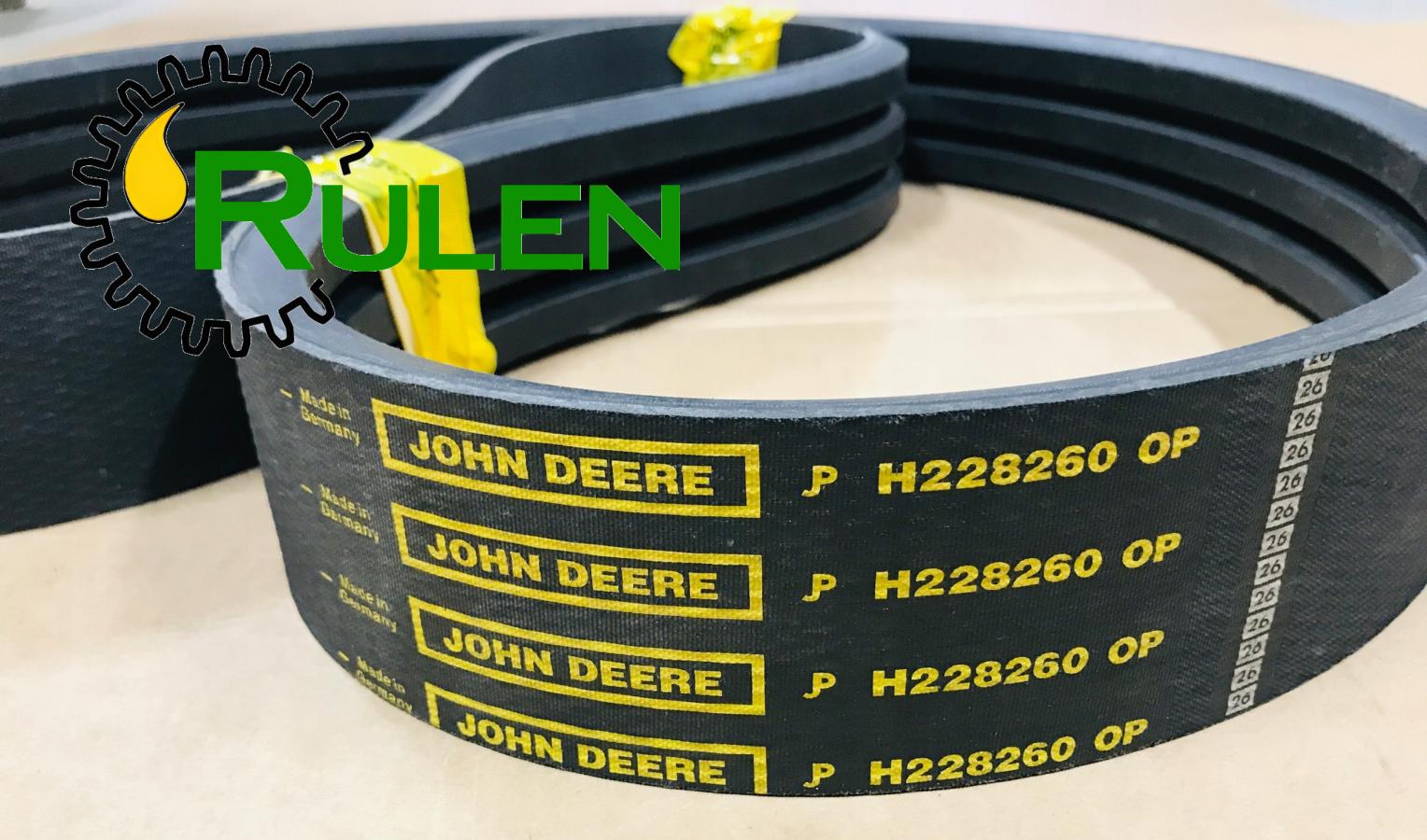 ремінь H228260 (H174367, H225035, 3RHC102, 0244275) (John Deere, Оригінал)