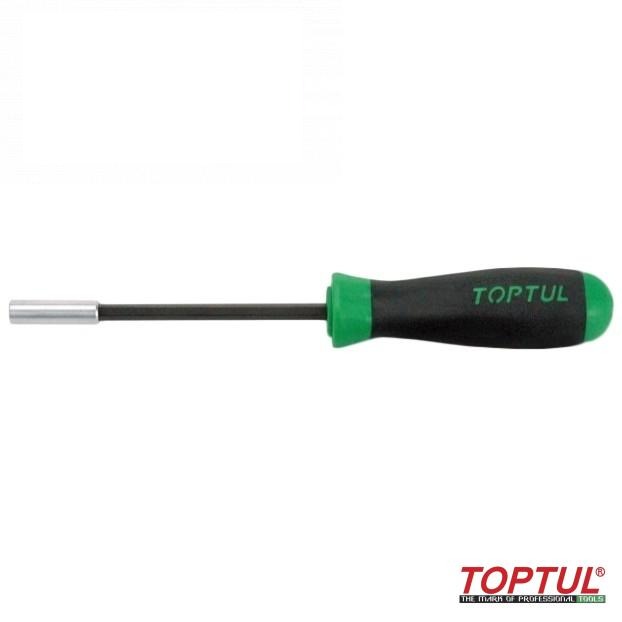 викрутка-бітотримач 1/4" x 240mm з магнітом FTBA0824 (TOPTUL, Тайвань)