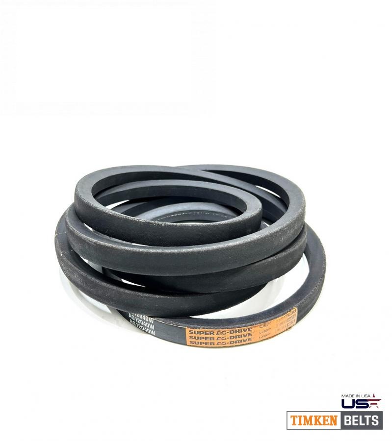пас AG12040W (Z103867, H202647, N110085, H87256, H138761, 80230073, 387469, HC131, 0302251, 1000702, 1000701) (TIMKEN BELTS, США)