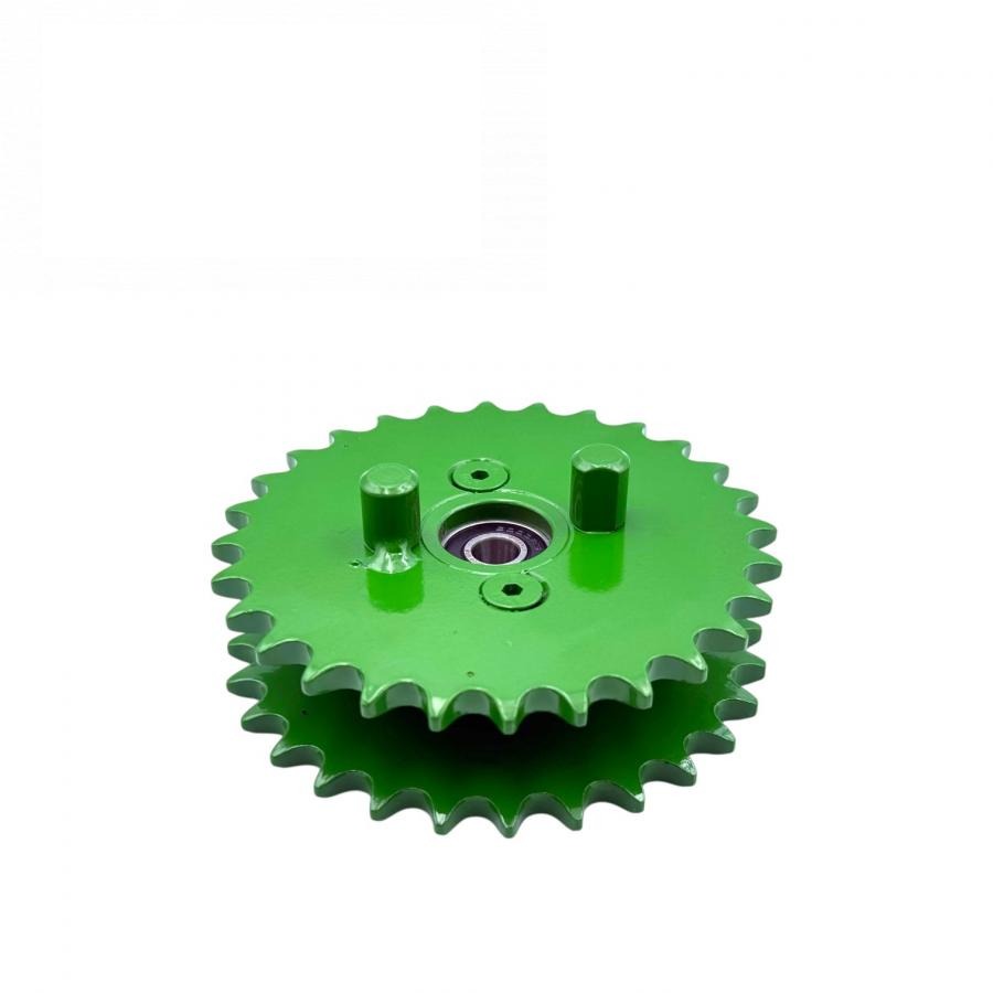 зірочка приводна сівалки подвійна z = 28/28 G49877 (AA34136, AA49877) (Greenly, Китай)