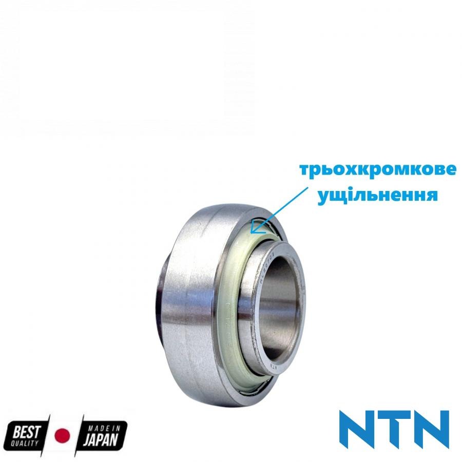 підшипник з трьохкромковим ущільненням RL207LLJC3 (JD39104, DQ09151, AXE51879, AXE68514, 216558.0, 87605590, 84814912, 87605592, E35KRRB) (NTN, Японія)