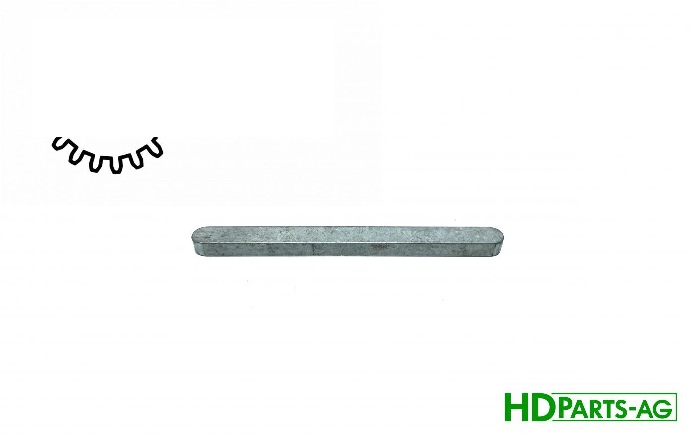 шпонка 10 X 8 X 130 mm (49M7013) (HDParts-AG, США)