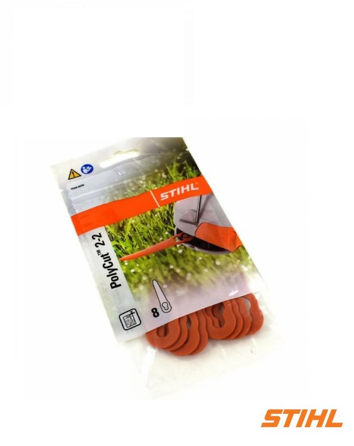 комплект пластикових ножів (8шт) 40080071000 (STIHL)