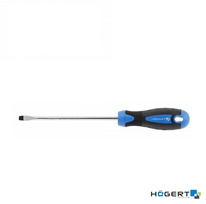 викрутка з прямим шліцем SL (SL6,5x200 мм, сталь S2)  HT1S015 (HOEGERT, Німеччина)