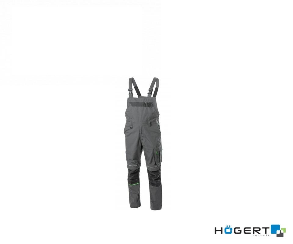 напівкомбінезон робочий  LEMBERG HOEGERT темно-сірий (2XL (56)) HT5K801-2XL (HOEGERT, Німеччина)