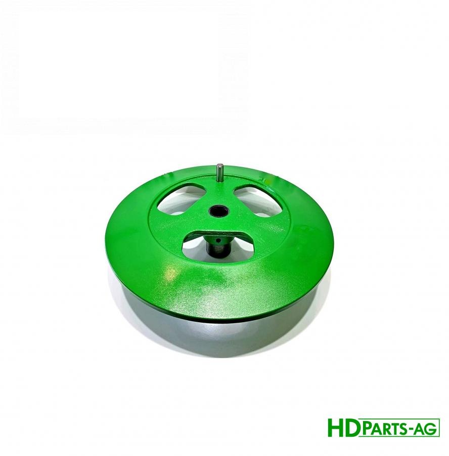 шків вентилятора комбайна зовнішній, рухомий 401 мм 750-1350 RPM AH127496R (AH127496, H132299) (HDParts-AG, США)