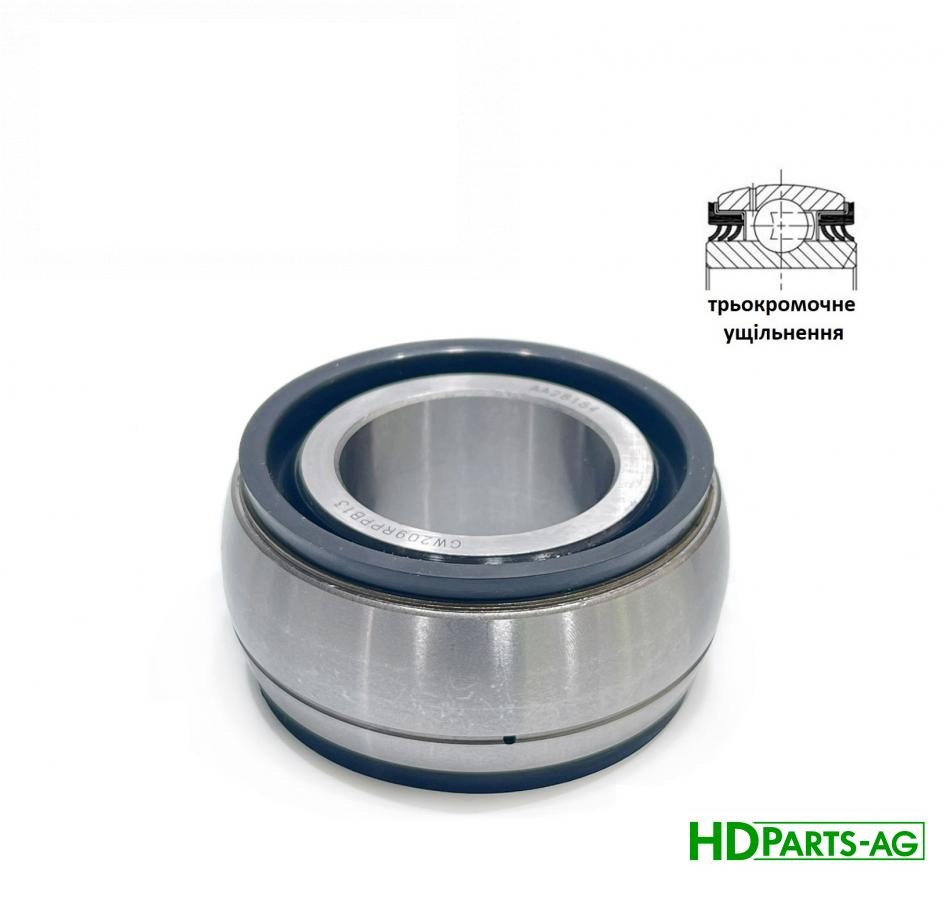 підшипник з трьохкромковим ущільненням AA28184X AGRI PREMIUM (AA28184, GW209RPPB13) (HDParts-AG, Китай)
