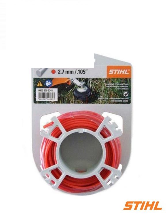 косильна струна кругла 2,7мм*9м 00009302341 (STIHL)