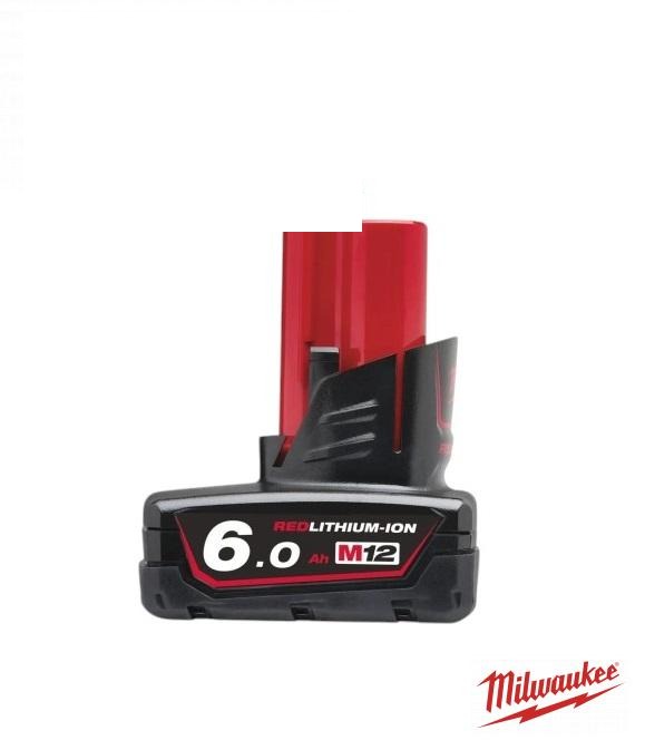 акумулятор Li-Ion MILWAUKEE, M12 B6 (6Аг), 4932451395 (MILWAUKEE, США)