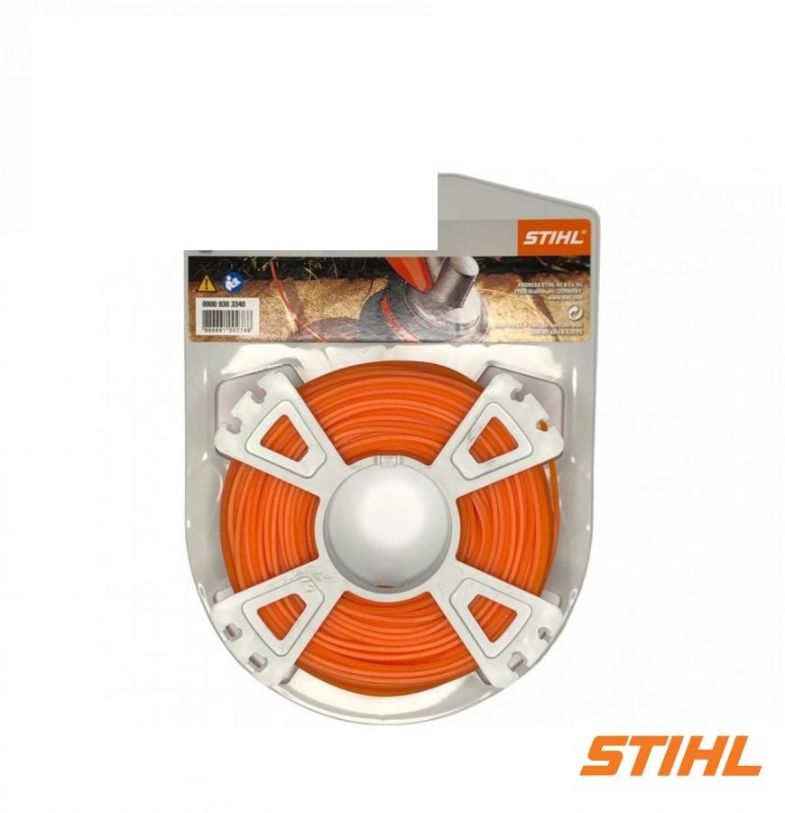 косильна струна п'ятикутна 2,4мм*50м 00009303340 (STIHL)