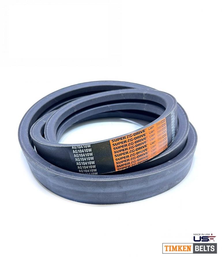 пас привідний AG10410W (HXE10556, H223385, 2RHC107, 0227253, 1004133) (TIMKEN BELTS, США)