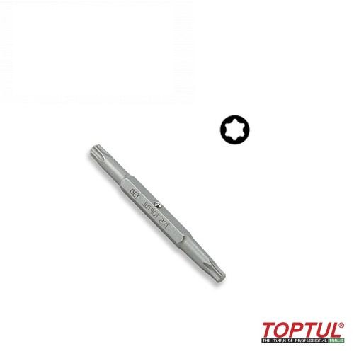 насадка 1/4" двохстороння T25xT30 L75мм FKCA2530 (TOPTUL, Тайвань)