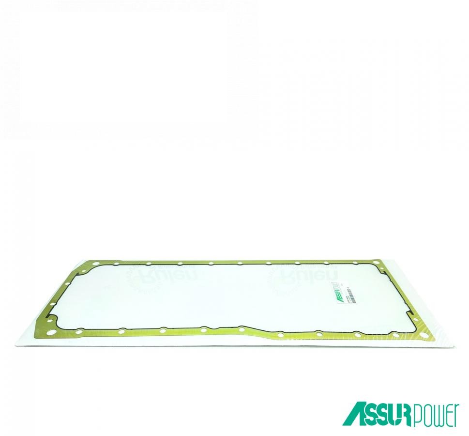 прокладка піддону двигуна AS-R125855 (R125855, RE504822, RE49377, RE49376) (AssurPower Parts, Китай)