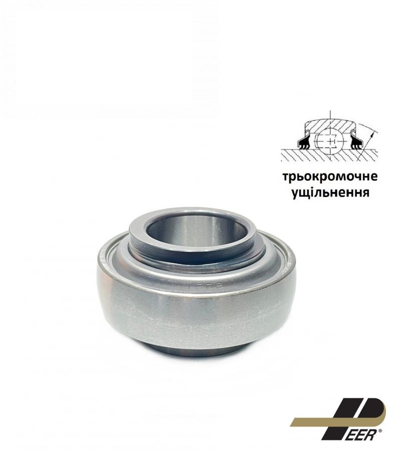 підшипник з трьохкромковим ущільненням HCN208-24 AGRI PREMIUM (JD10020, JD9276, AE48913, 1108KRRB, 71122510, 464964R91, 663559R91, 936998R91, 832121M1, 834066M1, 834866M1)  (PEER-SKF)