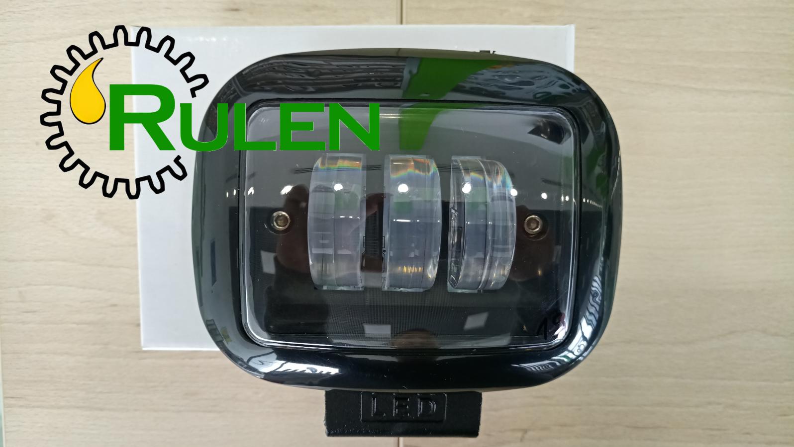 балка світлодіодна LED Work Light 30W Square, Black Color, Flood Beam ETK-WL-30W-SQ-BLK (CREE)