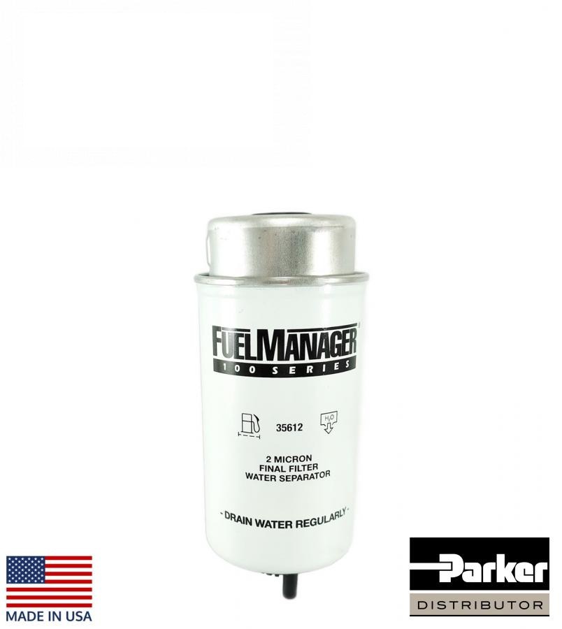фільтр 35612-CLC тонкої очистки (RE509032, WK8145, FS19865, 7382111)  (PARKER, США)