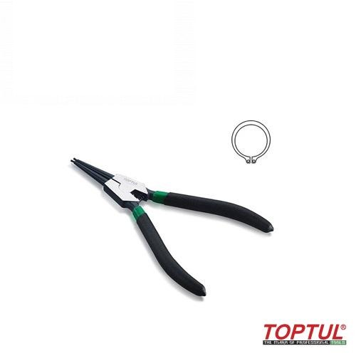 круглогубці для зняття стопорних кілець  7" ( розжим прямі )  DCAB1207 (TOPTUL, Тайвань)