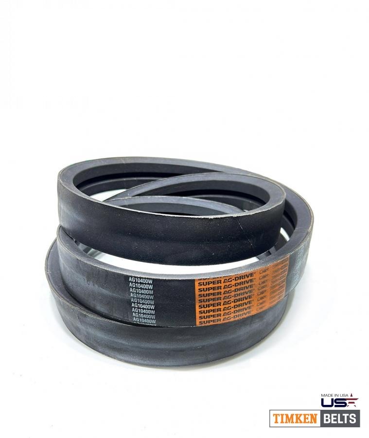пас AG10400W (HXE15671, H157514, Z61827, 2RHC101, 0227242, 0227241, 1004131, 1001755) (TIMKEN BELTS, США)