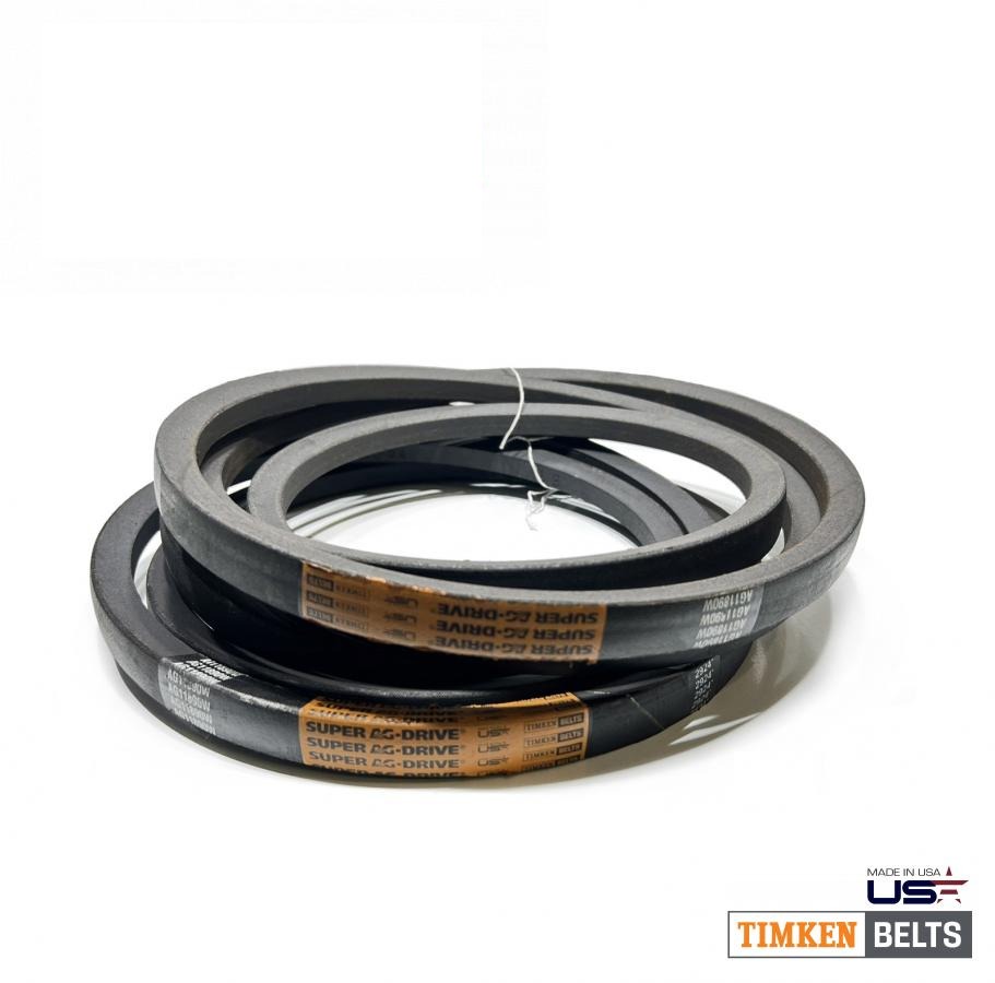 пас (комплект 2 шт) AG11890W (AXE13650) (TIMKEN BELTS, США)