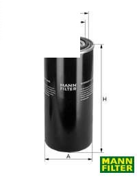 масляний фільтр WD13145/18 (798303, 1R-1808, 310731, P551808) (MANN-FILTER, Німеччина)