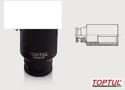головка торцева ударна 3/4 "довга 36 мм KABE2436 (TOPTUL, Тайвань)